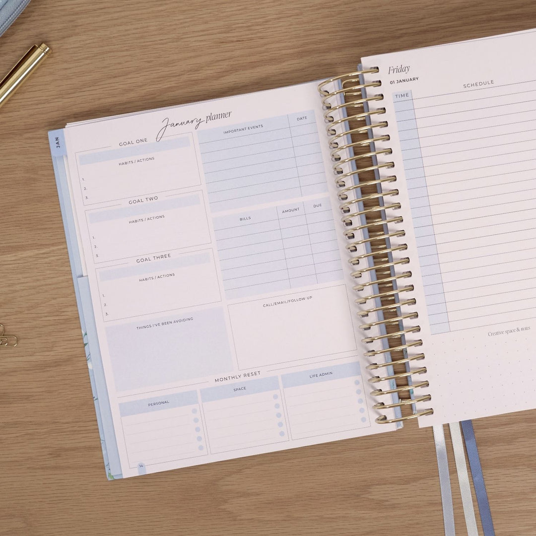 2027 Daily Planner - Bluebelle