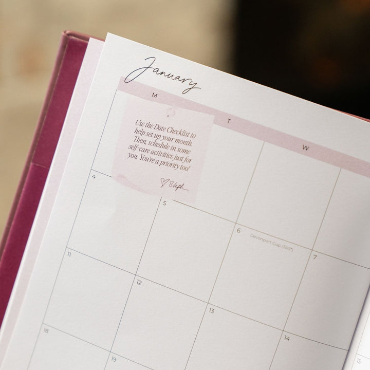 2027 Essential Weekly Planner - Berry