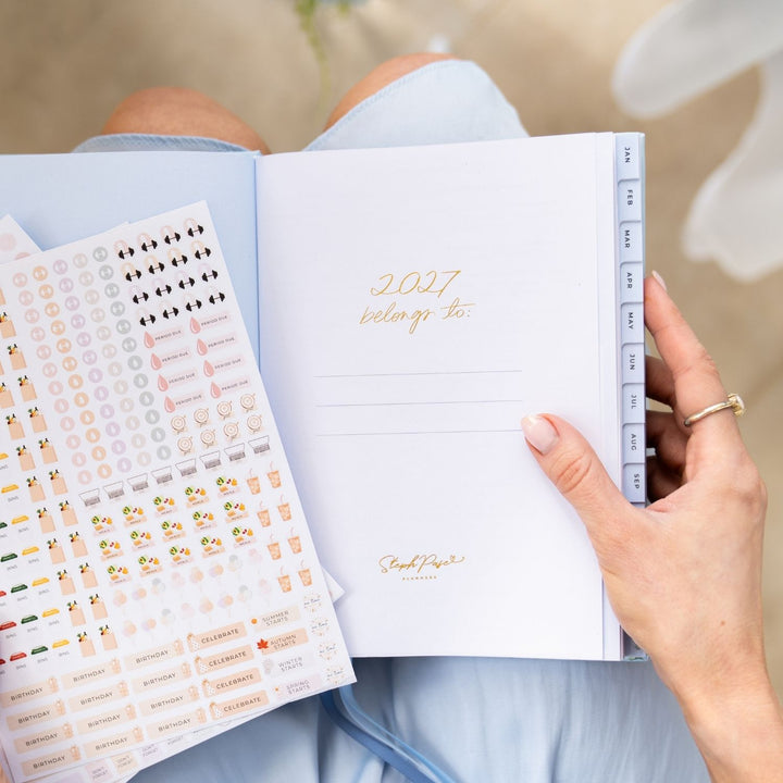 2027 Essential Weekly Planner - Bluebelle
