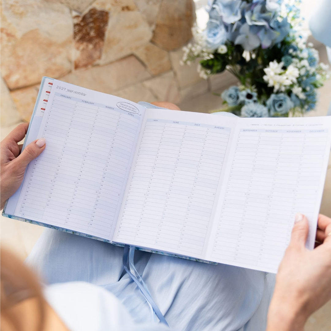 2027 Essential Weekly Planner - Bluebelle