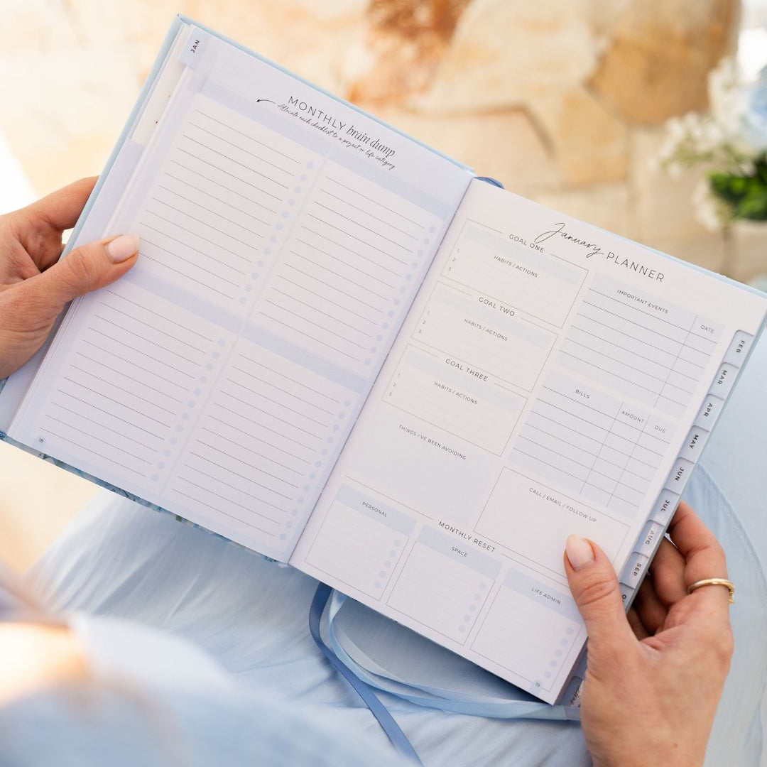 2027 Essential Weekly Planner - Bluebelle