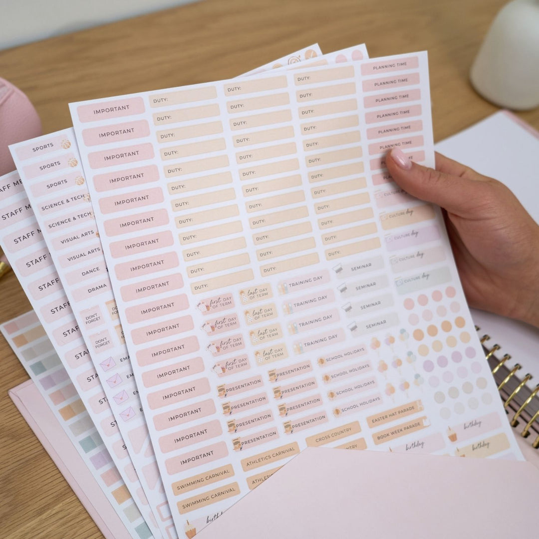 2027 Essential Weekly Planner - Blush