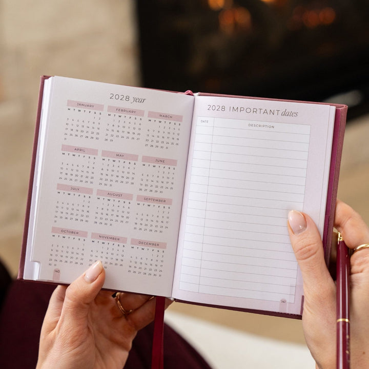 2027 Pocket Planner - Berry