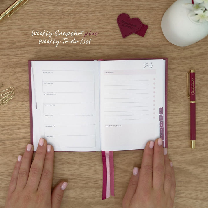 2027 Pocket Planner - Berry