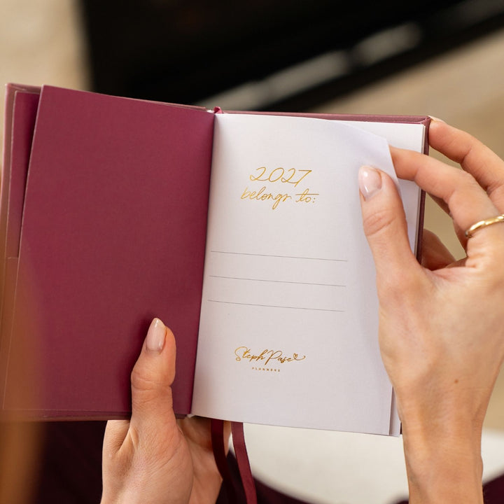 2027 Pocket Planner - Berry