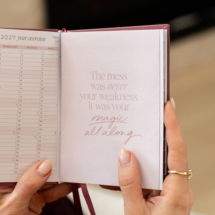 2027 Pocket Planner - Berry