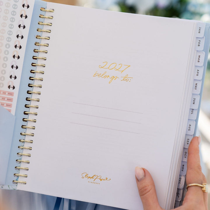 2027 Signature Weekly Planner - Bluebelle