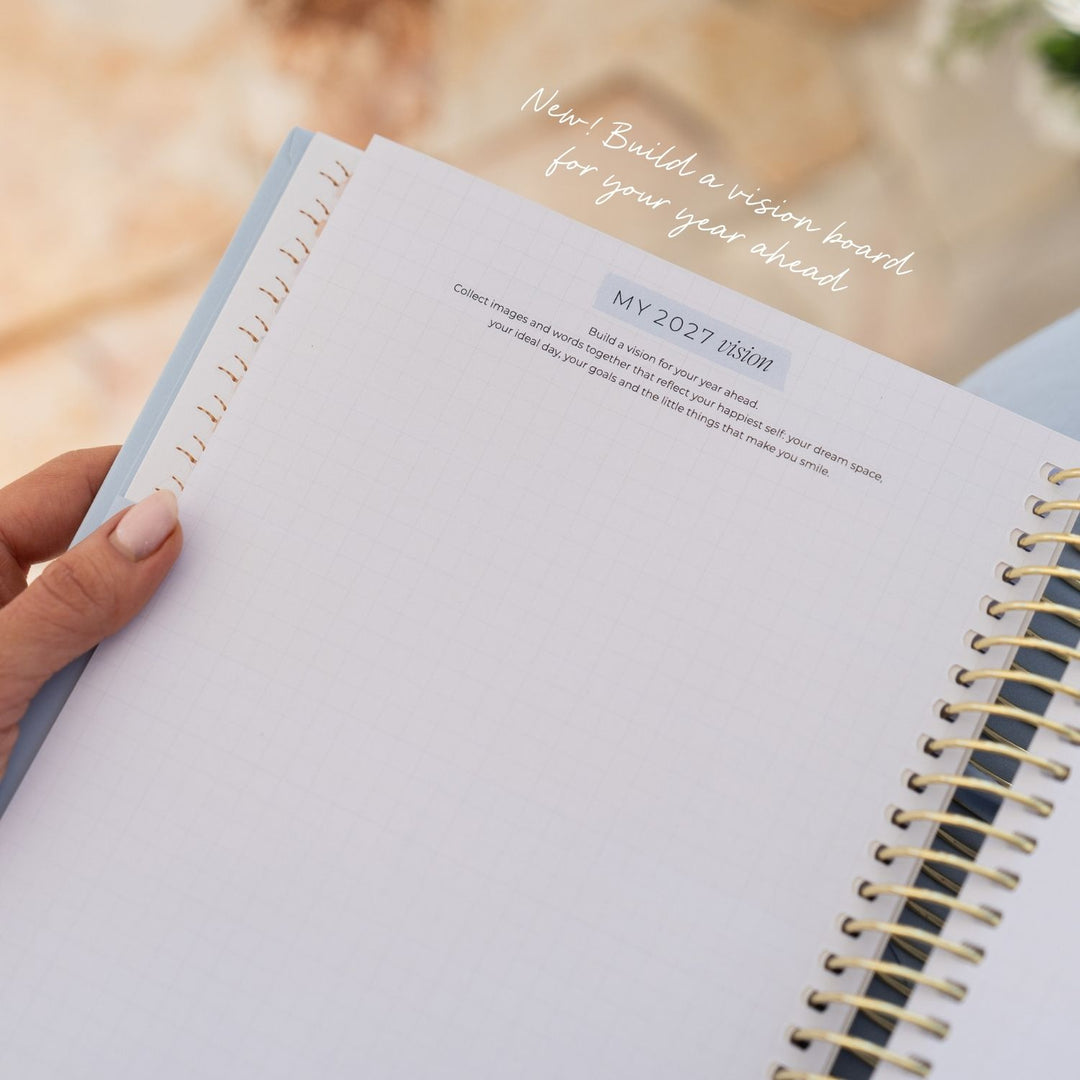 2027 Signature Weekly Planner - Bluebelle
