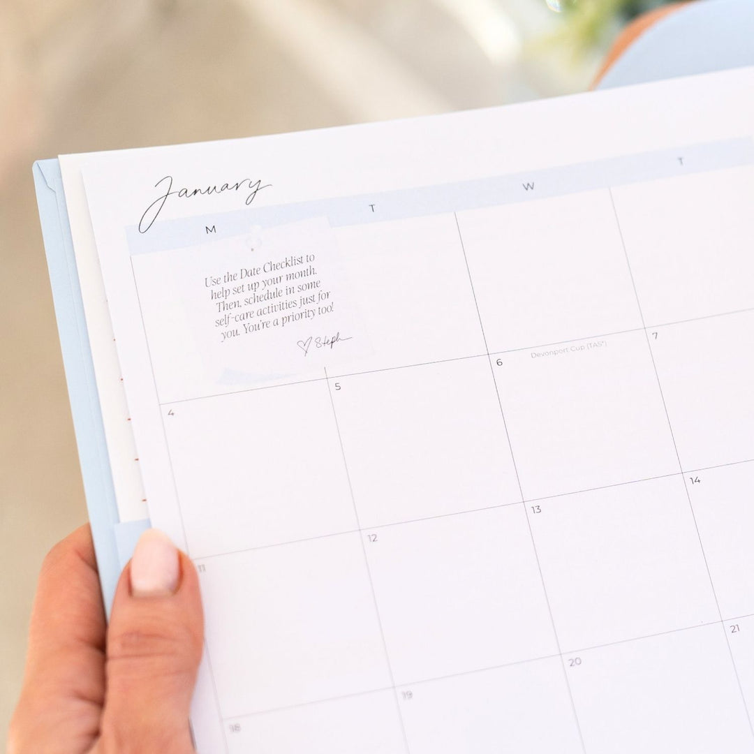 2027 Signature Weekly Planner - Bluebelle