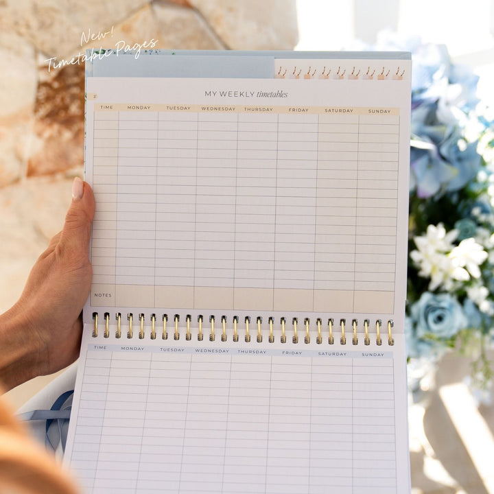 2027 Signature Weekly Planner - Bluebelle
