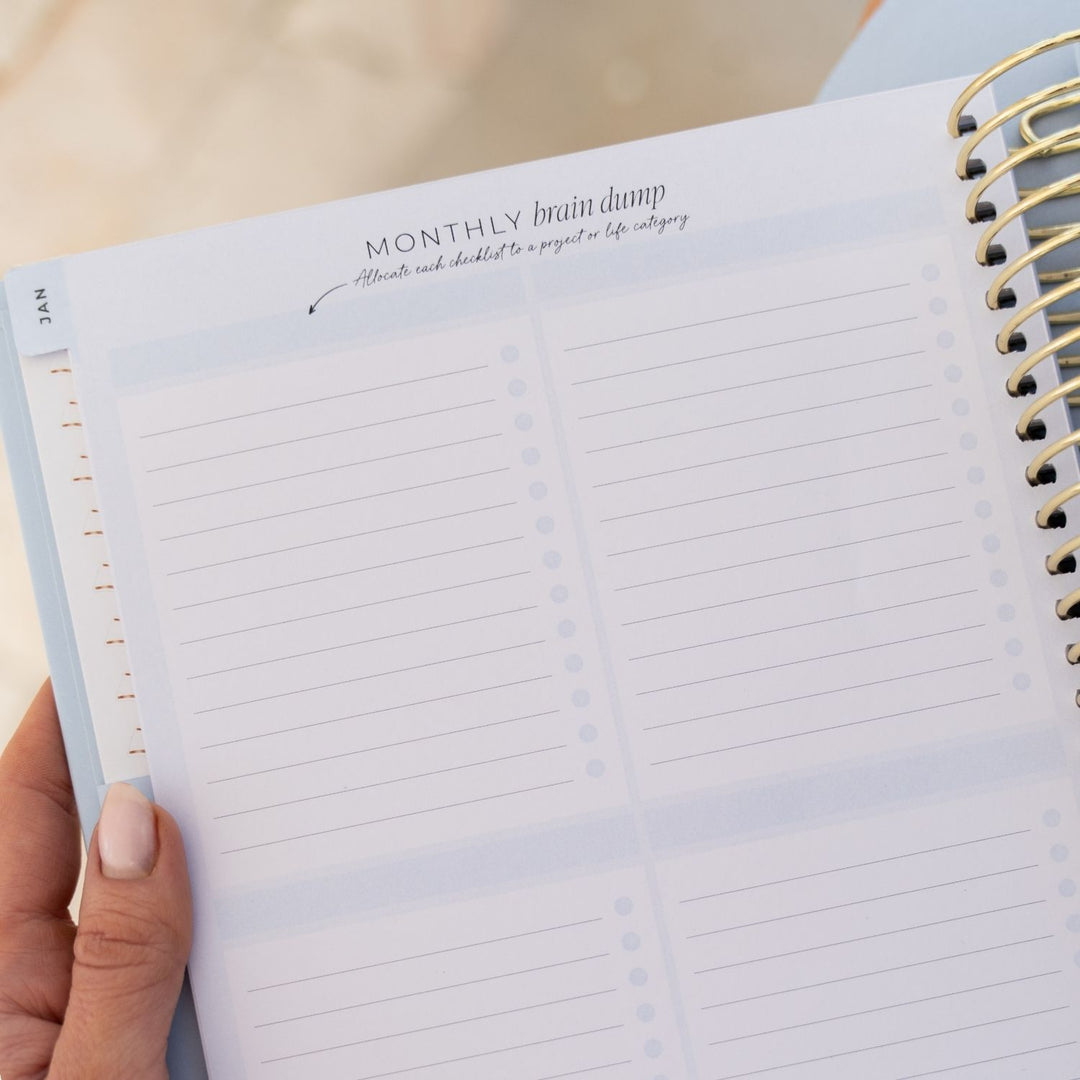 2027 Signature Weekly Planner - Bluebelle