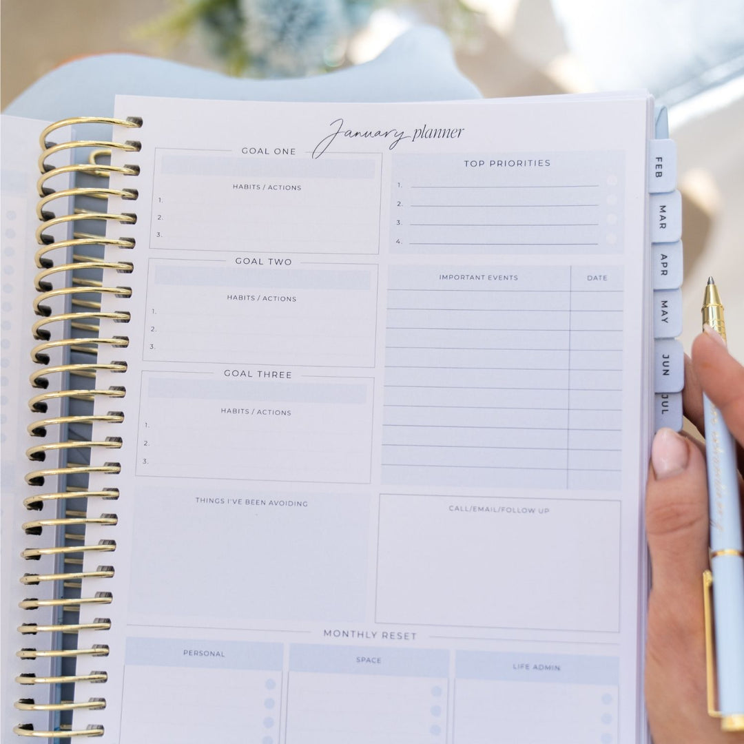 2027 Signature Weekly Planner - Bluebelle