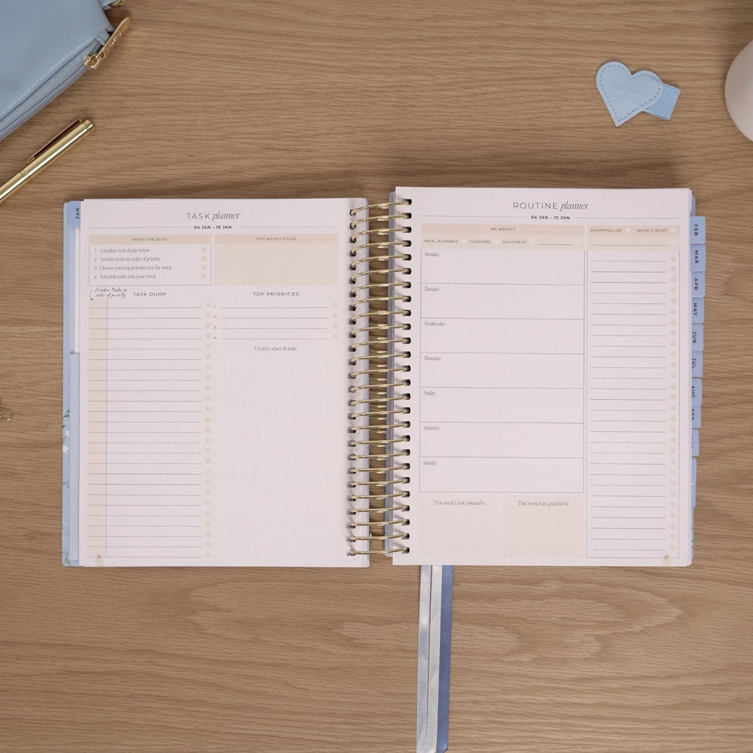 2027 Signature Weekly Planner - Bluebelle