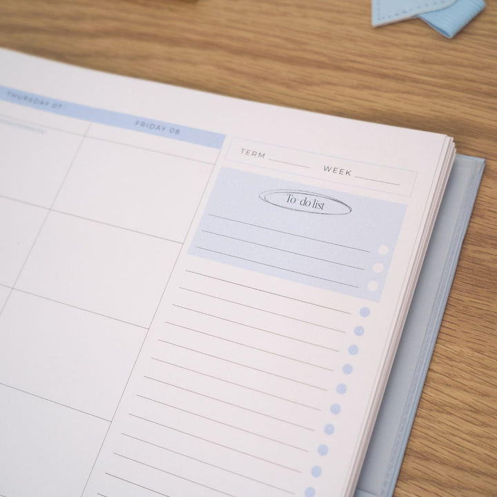 2027 Teacher Planner A4 - Bluebelle