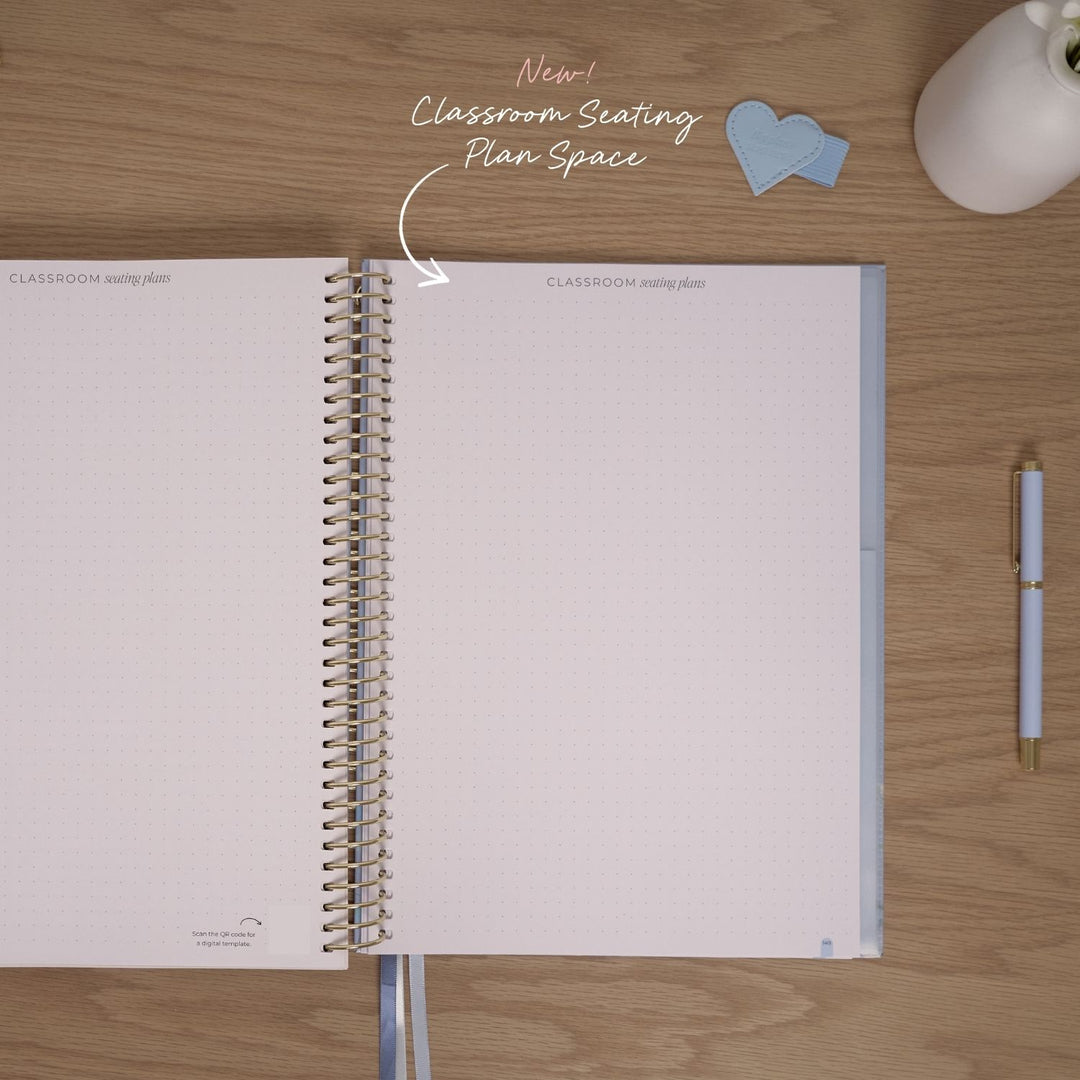 2027 Teacher Planner A4 - Bluebelle