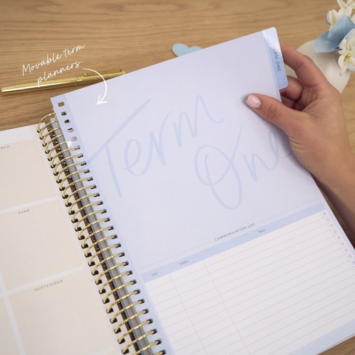 2027 Teacher Planner A4 - Bluebelle