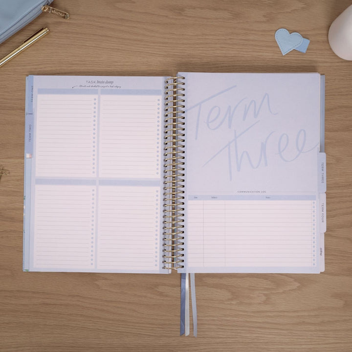 2027 Teacher Planner A4 - Bluebelle