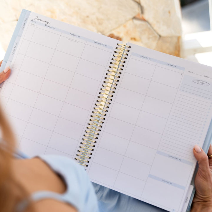 2027 Teacher Planner A4 - Bluebelle