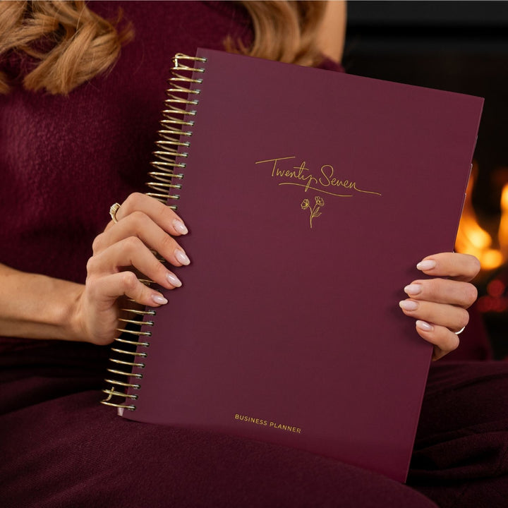 2027 Business Planner A4 - Berry
