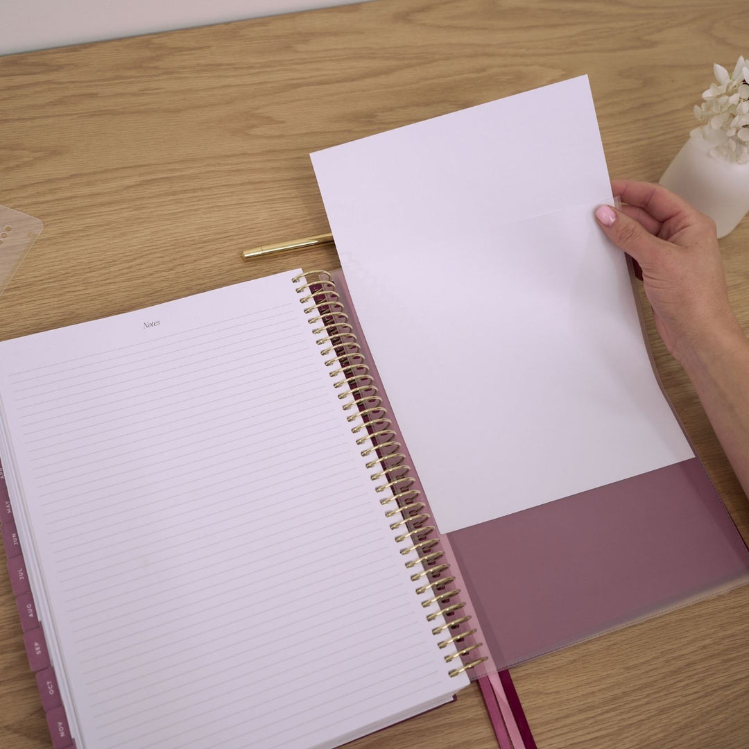 2027 Business Planner A4 - Berry