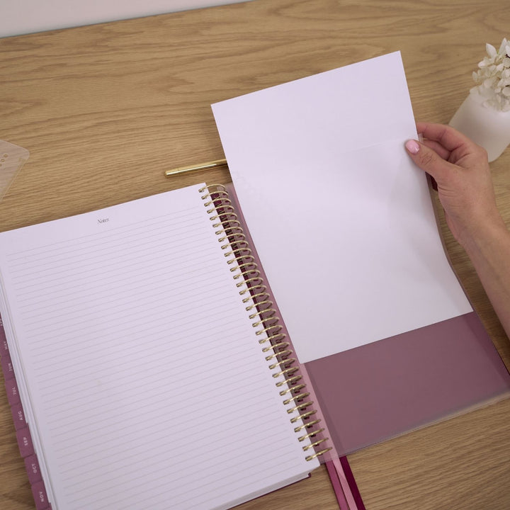 2027 Business Planner A4 - Berry