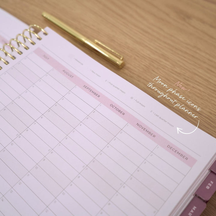 2027 Business Planner A4 - Berry