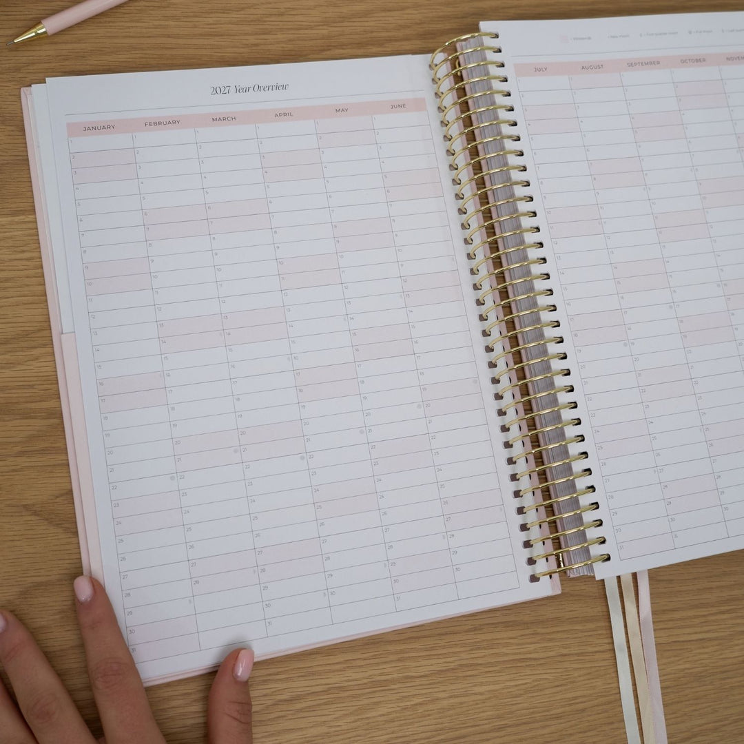 2027 Business Planner A4 - Berry
