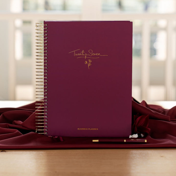 2027 Business Planner A4 - Berry