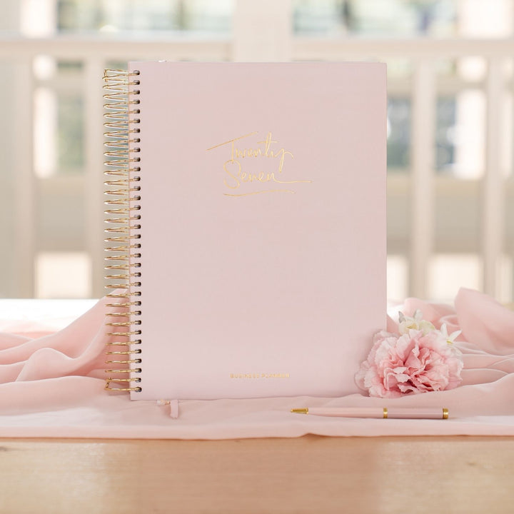 2027 Business Planner A4 - Blush