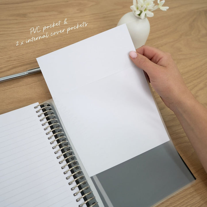 2027 Classic Weekly Planner - Black