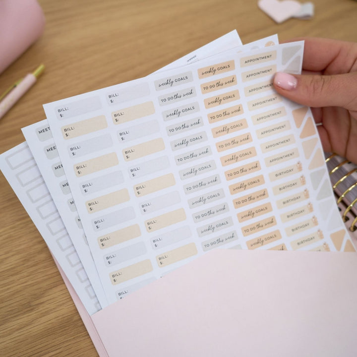 2027 Classic Weekly Planner - Blush