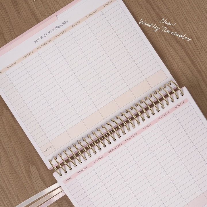 2027 Classic Weekly Planner - Blush