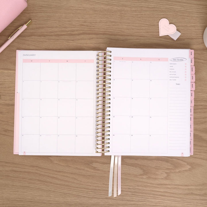 2027 Classic Weekly Planner - Blush