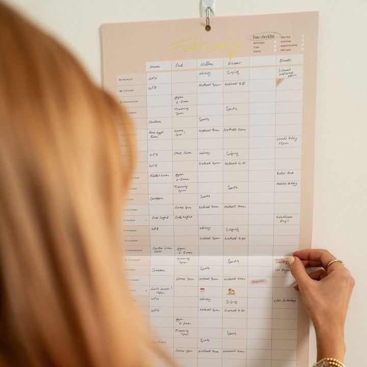 2027 Family Wall Planner