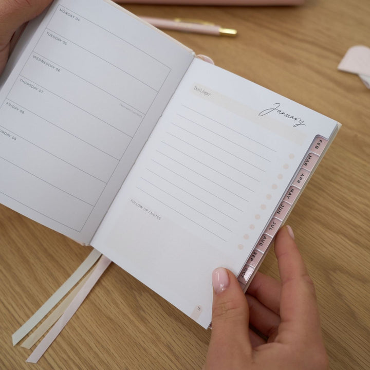 2027 Pocket Planner - Blush