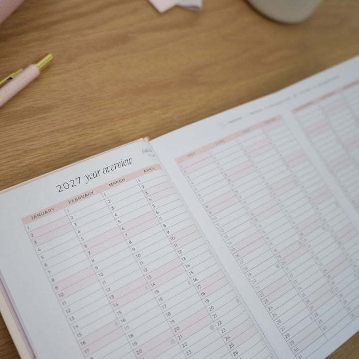 2027 Pocket Planner - Blush