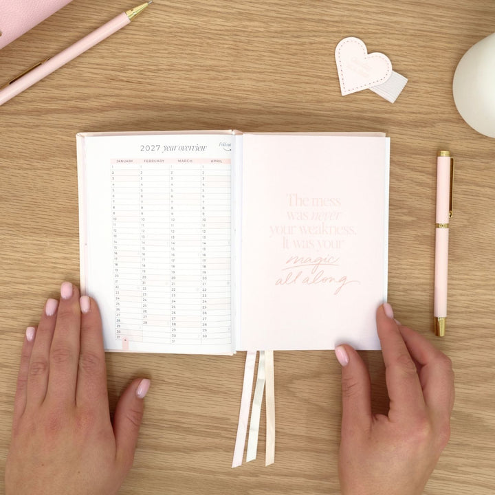 2027 Pocket Planner - Blush