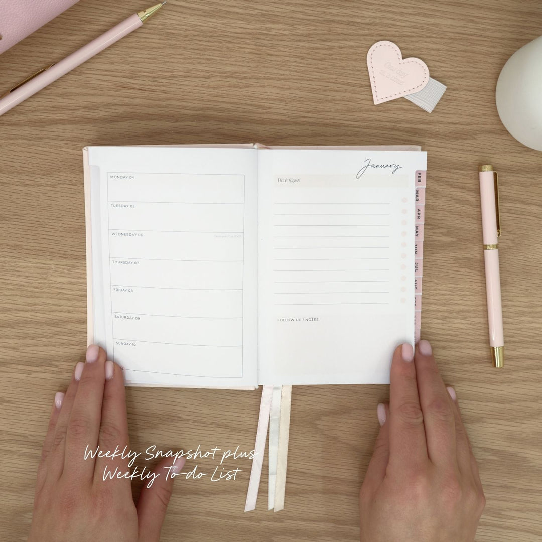 2027 Pocket Planner - Blush