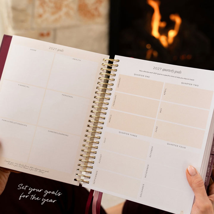 2027 Signature Weekly Planner - Berry