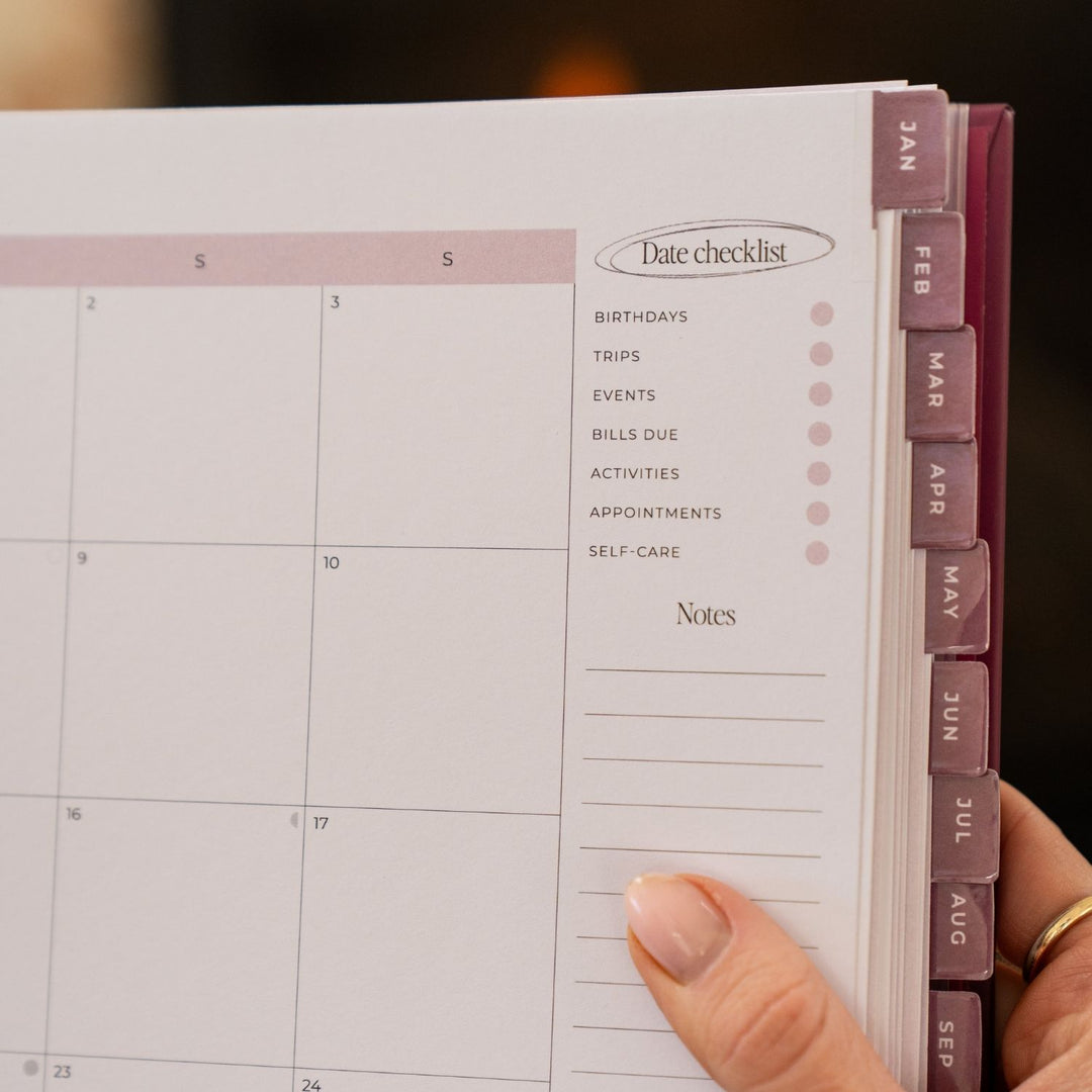 2027 Signature Weekly Planner - Berry