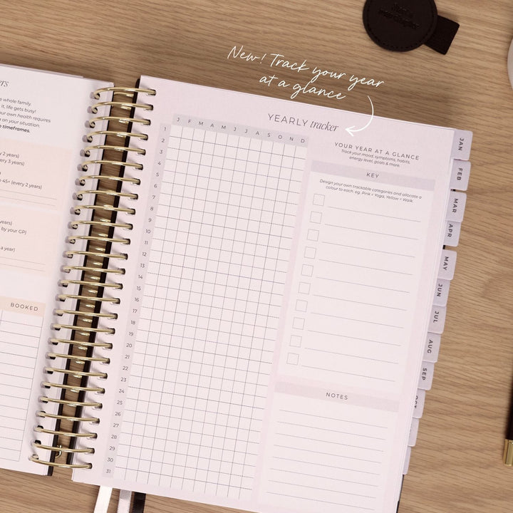 2027 Signature Weekly Planner - Black