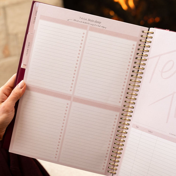 2027 Teacher Planner A4 - Berry