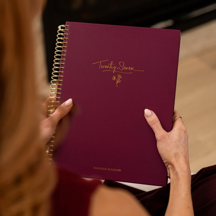 2027 Teacher Planner A4 - Berry