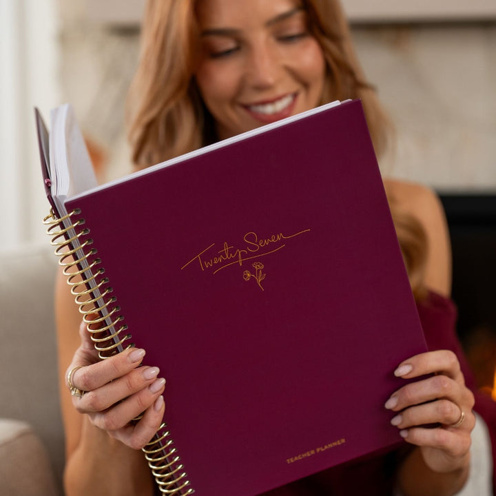2027 Teacher Planner A4 - Berry