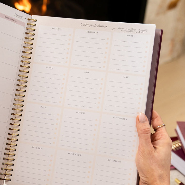 2027 Teacher Planner A4 - Berry