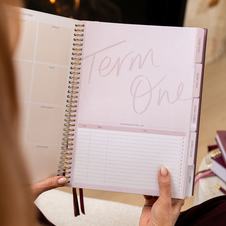 2027 Teacher Planner A4 - Berry