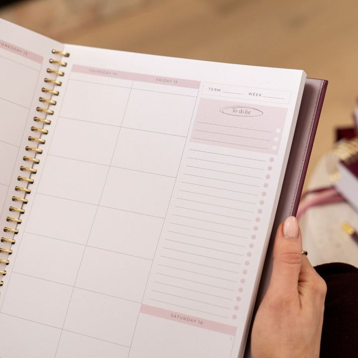 2027 Teacher Planner A4 - Berry