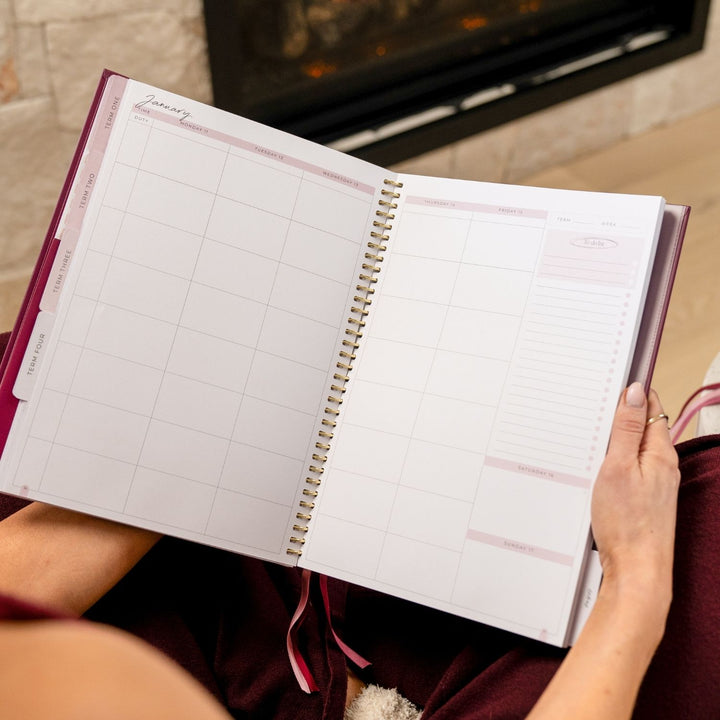 2027 Teacher Planner A4 - Berry