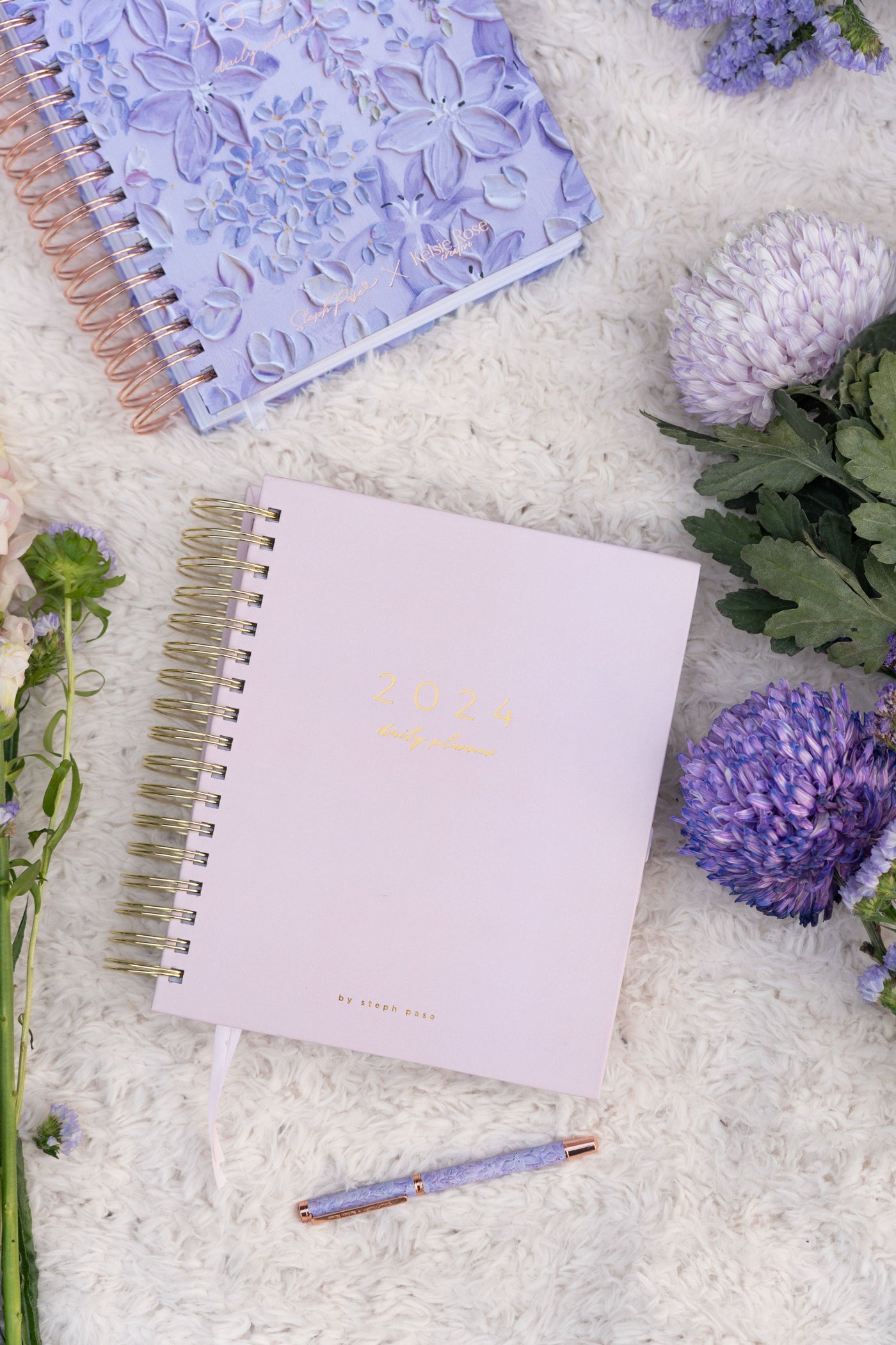 2024 Daily Planner - Blush