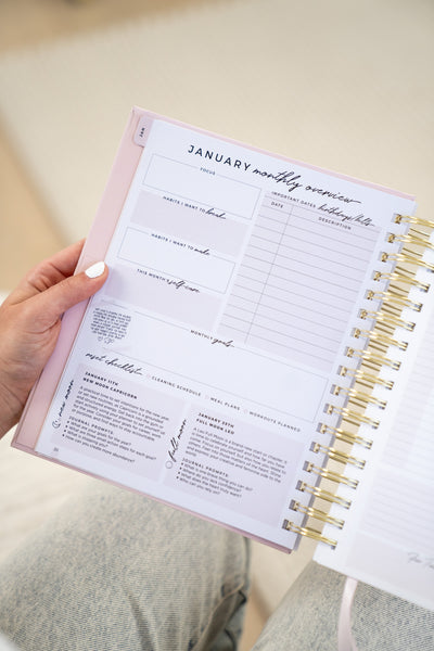 2024 Daily Planner - Blush